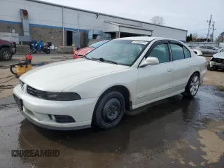 2003 Mitsubishi Galant ES with VIN 4A3AA46G83E125605, listed as a Copart auction lot 51954325 with 199,056 mi miles and Salvage Title. Bid and sale history available at carsss.com. Image 1.