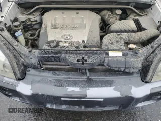 2006 Hyundai Tucson GLS with VIN KM8JN12D56U252660, listed as a Copart auction lot 45330325 with 125,136 mi miles and Salvage Title. Bid and sale history available at carsss.com. Image 12.