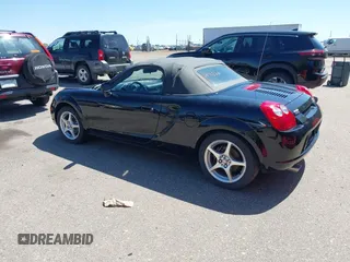 2003 Toyota MR2 with VIN JTDFR320530058205, listed as a IAAI auction lot 42184538 with 112,933 mi miles and . Bid and sale history available at DreamBid. Image 3.