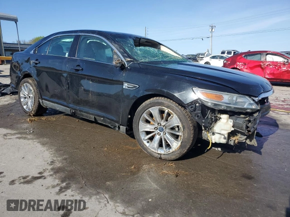 2011 Ford Taurus Limited with VIN 1FAHP2FW7BG117676, listed as a Copart auction lot 51907355 with 317,818 mi miles and Salvage Title. Bid and sale history available at DreamBid. Image 4.