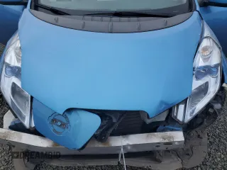 2011 Nissan LEAF SL with VIN JN1AZ0CP8BT002070, listed as a Copart auction lot 71450564 with 55,295 mi miles and Salvage Title. Bid and sale history available at carsss.com. Image 12.