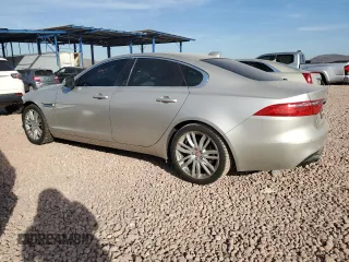 2016 Jaguar XF 35t Prestige with VIN SAJBE4BV1GCY17708, listed as a Copart auction lot 81495844 with 130,321 mi miles and Salvage Title. Bid and sale history available at carsss.com. Image 2.
