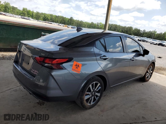 2021 Nissan Versa SV z VIN 3N1CN8EV0ML840177, wystawiony jako Copart lot #57823925 z przebiegiem 100 508 mil mil oraz Szkoda całkowita • Salvage title. Historia ofert i sprzedaży dostępna na DreamBid. Obrazek 3.