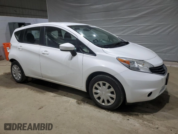 2016 Nissan Note S with VIN 3N1CE2CP0GL354913, listed as a Copart auction lot 50190535 with 120,526 mi miles and Salvage Title. Bid and sale history available at DreamBid. Image 4.