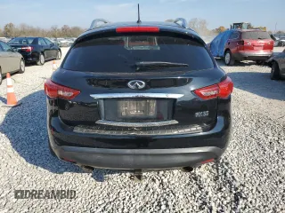 2012 Infiniti FX35 with VIN JN8AS1MW5CM156054, listed as a Copart auction lot 78185764 with 186,803 mi miles and Salvage Title. Bid and sale history available at carsss.com. Image 6.