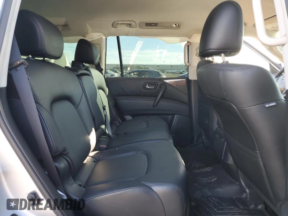 2022 Nissan Armada SV with VIN JN8AY2AC5N9161632, listed as a Copart auction lot 76475753 with 17,665 mi miles. Bid and sale history available at carsss.com. Image 11.
