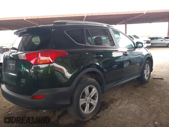2013 Toyota RAV4 XLE with VIN 2T3RFREV3DW050293, listed as a IAAI auction lot 42032967 with 93,094 mi miles and . Bid and sale history available at carsss.com. Image 4.