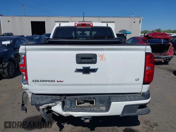 2018 Chevrolet Colorado 4WD LT with VIN 1GCGTCEN4J1297748, listed as a IAAI auction lot 42181410 with 92,649 mi miles and . Bid and sale history available at DreamBid. Image 16.