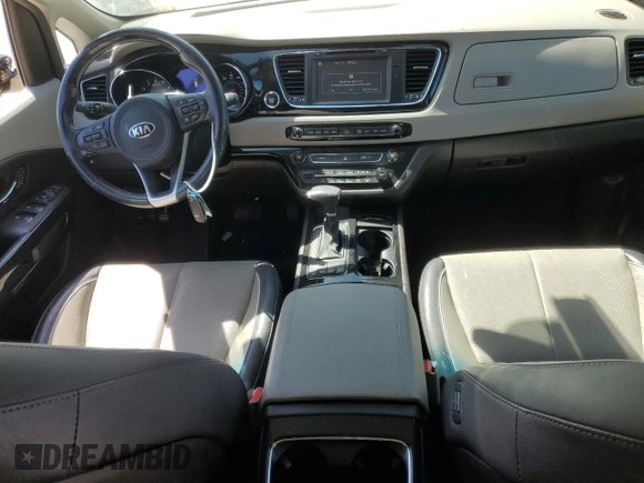 2018 Kia Sedona SX-L with VIN KNDME5C1XJ6351274, listed as a Copart auction lot 48867065 with 66,637 mi miles and Salvage Title. Bid and sale history available at carsss.com. Image 8.