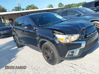 2018 Mitsubishi Outlander ES with VIN JA4AR3AU4JU011018, listed as a IAAI auction lot 42336223 with 116,740 mi miles and . Bid and sale history available at DreamBid. Image 1.