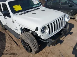 2023 Jeep Wrangler 4xe Sahara with VIN 1C4JJXP61PW553364, listed as a IAAI auction lot 41747111 with 22,127 mi miles. Bid and sale history available at carsss.com. Image 6.