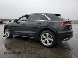 2023 Audi Q8 Premium with VIN WA1AVBF19PD025218, listed as a Copart auction lot 85135624 with 13,781 mi miles and Salvage title. Bid and sale history available at DreamBid. Image 2.