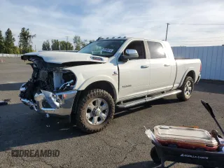2022 Ram 3500 Laramie with VIN 3C63R3ML9NG400318, listed as a Copart auction lot 73986074 with 40,552 mi miles and Salvage Title. Bid and sale history available at carsss.com. Image 1.