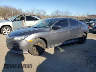 2016 Honda Civic Sedan LX with VIN 2HGFC2F55GH555002, listed as a Copart auction lot 50680565 with 163,332 mi miles and Salvage Title. Bid and sale history available at carsss.com. Image 1.