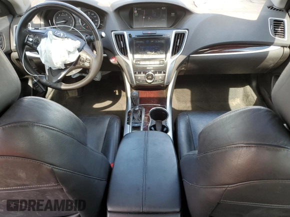 2015 Acura TLX Technology with VIN 19UUB1F53FA029033, listed as a Copart auction lot 56608695 with 139,385 mi miles and Salvage title. Bid and sale history available at DreamBid. Image 8.