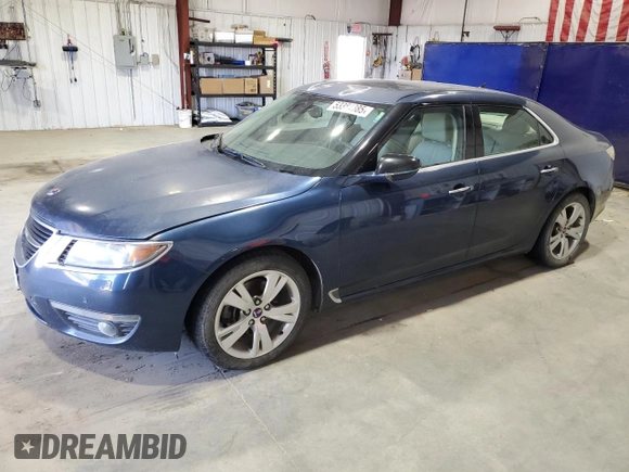 2011 Saab 9-5 Turbo4 with VIN YS3GN4AR1B4004762, listed as a Copart auction lot 53384385 with 156,279 mi miles and Clean Title. Bid and sale history available at carsss.com. Image 1.