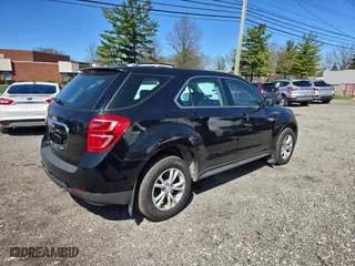 2017 Chevrolet Equinox LS with VIN 2GNFLEEK4H6284560, listed as a Copart auction lot 52538345 with 104,378 mi miles and Clean Title. Bid and sale history available at carsss.com. Image 4.