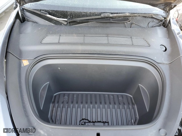 2023 Tesla Model Y Long Range with VIN 7SAYGAEE3PF849918, listed as a Copart auction lot 43078005 with 20,221 mi miles and Salvage Title. Bid and sale history available at carsss.com. Image 11.