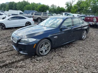 2011 BMW 5 Series 550i xDrive z VIN WBAFU9C53BC786160, wystawiony jako Copart lot #60848655 z przebiegiem 95 415 mil mil oraz Czysty tytuł • Clean title. Historia ofert i sprzedaży dostępna na DreamBid. Obrazek 1.