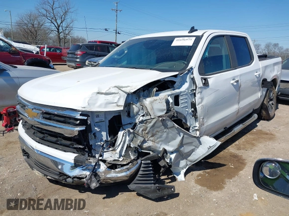 2025 Chevrolet Silverado 1500 LT with VIN 2GCUKDED7S1126992, listed as a IAAI auction lot 41696975 with 5,459 mi miles and . Bid and sale history available at DreamBid. Image 18.