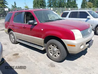 2004 Mercury Mountaineer Convenience with VIN 4M2ZU86EX4UJ19230, listed as a IAAI auction lot 42755605 with 148,723 mi miles and . Bid and sale history available at DreamBid. Image 1.