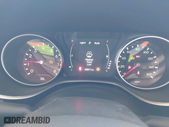 2018 Jeep Compass Sport с VIN 3C4NJCABXJT368260, выставлен на аукционе IAAI как лот 42507535 с пробегом 80 671 миль миль и . История ставок и продаж доступна на DreamBid. Изображение 15.