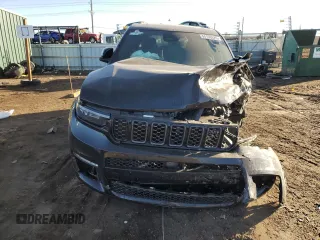 2024 Jeep Grand Cherokee Summit with VIN 1C4RJKET0R8522712, listed as a Copart auction lot 44196325 with Not provided miles and Salvage title. Bid and sale history available at DreamBid. Image 5.