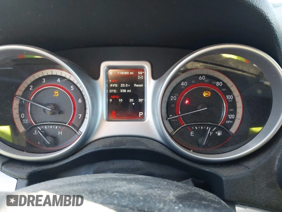 2019 Dodge Journey GT with VIN 3C4PDCEG1KT694035, listed as a IAAI auction lot 41483100 with 118,280 mi miles and . Bid and sale history available at DreamBid. Image 7.
