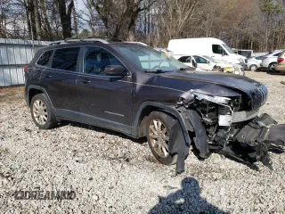 2017 Jeep Cherokee Limited with VIN 1C4PJLDB6HW572014, listed as a Copart auction lot 48350605 with 156,963 mi miles and Salvage Title. Bid and sale history available at carsss.com. Image 4.