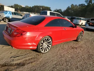 2011 Mercedes-Benz CL-Class CL 550 with VIN WDDEJ9EB7BA026129, listed as a Copart auction lot 72261394 with 78,020 mi miles and Salvage Title. Bid and sale history available at carsss.com. Image 3.
