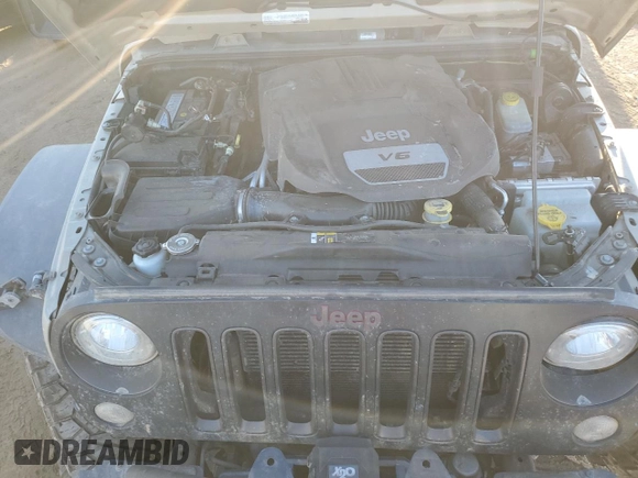 2017 Jeep Wrangler Unlimited Rubicon Recon with VIN 1C4BJWFG1HL717966, listed as a Copart auction lot 75629094 with 86,562 mi miles and Non repairable. Bid and sale history available at DreamBid. Image 13.