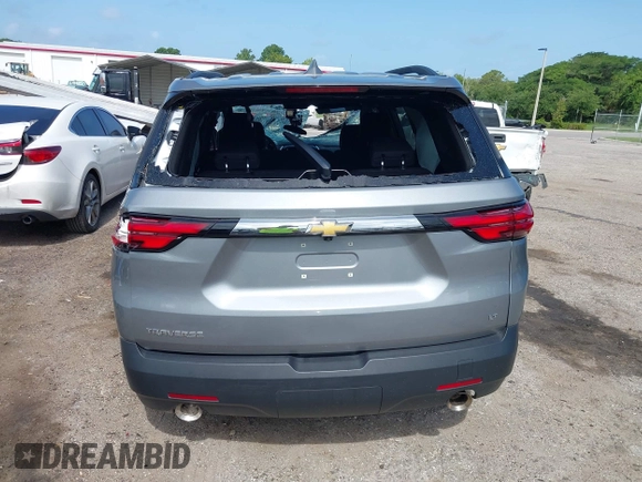2023 Chevrolet Traverse LT Cloth z VIN 1GNERGKW5PJ298370, wystawiony jako IAAI lot #42435055 z przebiegiem Nie podano mil oraz . Historia ofert i sprzedaży dostępna na DreamBid. Obrazek 16.