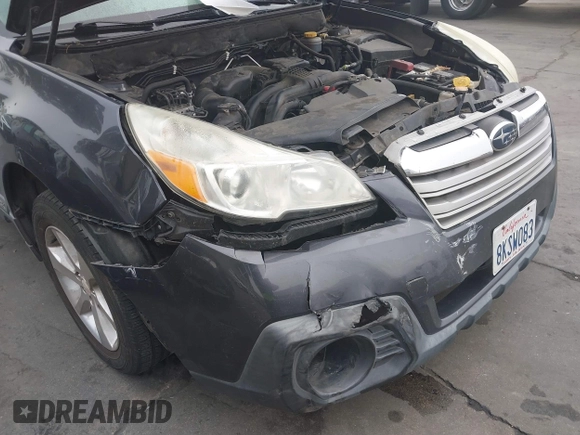 2013 Subaru Outback Premium with VIN 4S4BRBGC0D3300230, listed as a IAAI auction lot 41592407 with 185,823 mi miles and . Bid and sale history available at DreamBid. Image 6.