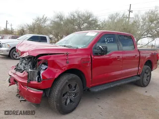2023 Ford F-150 Lightning Pro with VIN 1FTVW1EL8PWG55060, listed as a IAAI auction lot 41701864 with 1 mi miles. Bid and sale history available at carsss.com. Image 6.