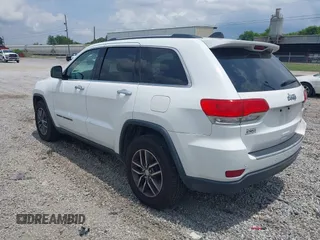 2017 Jeep Grand Cherokee Limited z VIN 1C4RJEBG4HC736087, wystawiony jako IAAI lot #42491605 z przebiegiem 150 465 mil mil oraz . Historia ofert i sprzedaży dostępna na DreamBid. Obrazek 3.