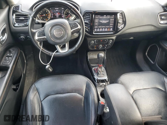 2020 Jeep Compass Limited with VIN 3C4NJCCB3LT152654, listed as a Copart auction lot 49408425 with 108,001 mi miles and Salvage Title. Bid and sale history available at DreamBid. Image 8.