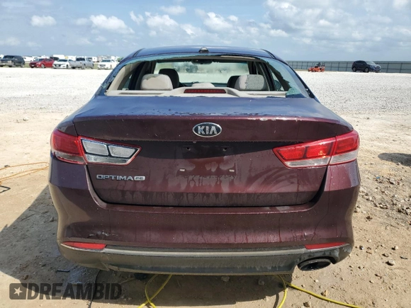 2017 Kia Optima LX with VIN 5XXGT4L30HG159338, listed as a Copart auction lot 53352635 with 128,686 mi miles and Clean Title. Bid and sale history available at carsss.com. Image 6.