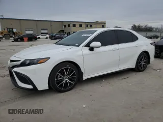 2023 Toyota Camry SE with VIN 4T1G11AK4PU763204, listed as a Copart auction lot 46270885 with 42,414 mi miles and Salvage Title. Bid and sale history available at carsss.com. Image 1.