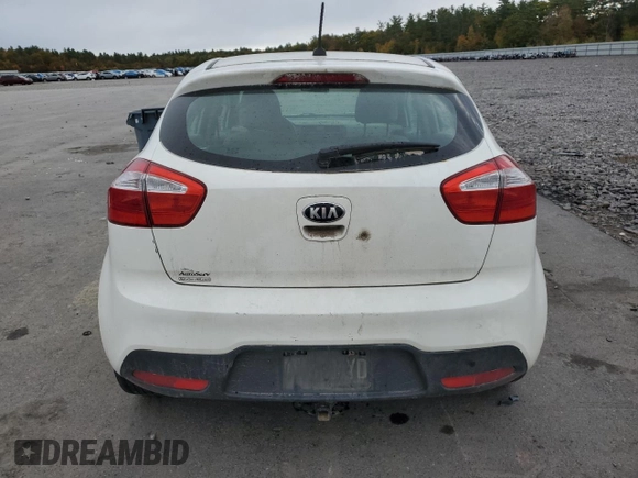 2014 Kia Rio LX with VIN KNADM5A39E6354838, listed as a Copart auction lot 76335694 with 148,265 mi miles and Salvage Title. Bid and sale history available at carsss.com. Image 6.