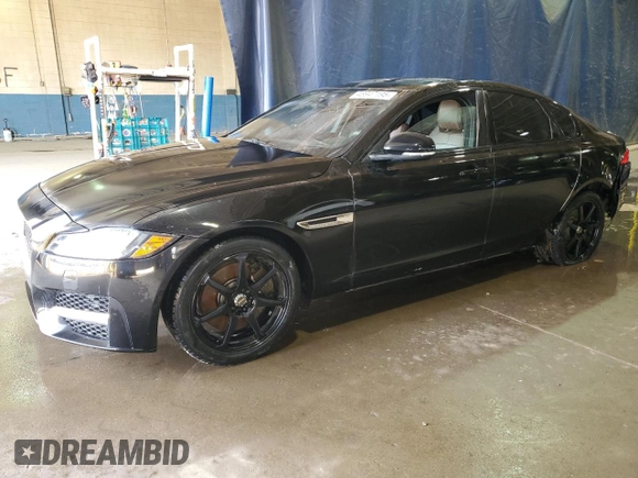 2016 Jaguar XF 35t R-Sport with VIN SAJBF4BV4GCY03069, listed as a Copart auction lot 48947195 with 45,739 mi miles and Clean Title. Bid and sale history available at carsss.com. Image 1.