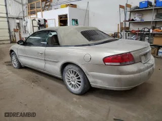 2004 Chrysler Sebring LXi with VIN 1C3EL55RX4N252613, listed as a Copart auction lot 83320874 with 122,642 mi miles and Salvage Title. Bid and sale history available at carsss.com. Image 2.