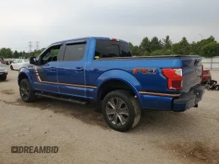 2018 Ford F-150 XL with VIN 1FTEW1EGXJFE00890, listed as a Copart auction lot 58517035 with Not provided miles and Salvage title. Bid and sale history available at DreamBid. Image 2.