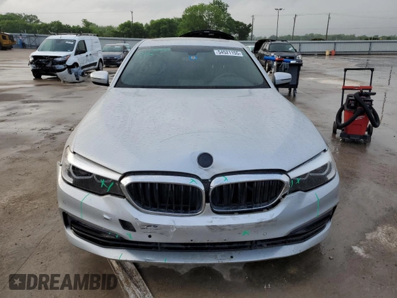 2017 BMW 5 Series 530i z VIN WBAJA5C36HG456248, wystawiony jako Copart lot #54521155 z przebiegiem 126 446 mil mil oraz Szkoda całkowita • Salvage title. Historia ofert i sprzedaży dostępna na DreamBid. Obrazek 5.