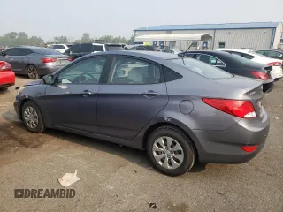 2017 Hyundai Accent SE with VIN KMHCT4AE8HU292258, listed as a Copart auction lot 58053353 with 26,635 mi miles. Bid and sale history available at carsss.com. Image 2.
