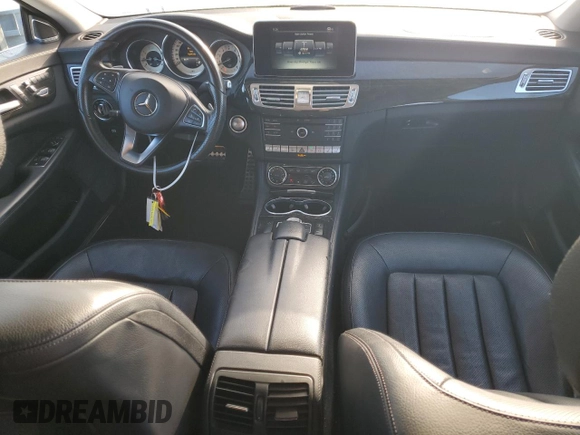 2015 Mercedes-Benz CLS 550 with VIN WDDLJ7DB1FA150576, listed as a Copart auction lot 73045164 with 70,421 mi miles and Salvage title. Bid and sale history available at DreamBid. Image 8.