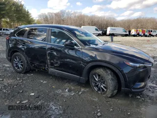 2022 Mazda CX-9 Sport with VIN JM3TCBBYXN0610666, listed as a Copart auction lot 44318285 with 36,130 mi miles and Salvage Title. Bid and sale history available at carsss.com. Image 4.