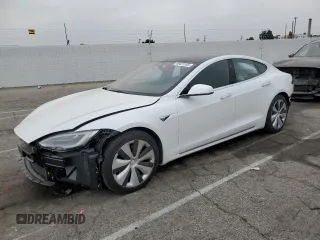 2021 Tesla Model S Long Range Plus с VIN 5YJSA1E24MF427775, выставлен на аукционе Copart как лот 48431165 с пробегом 15 801 миль миль и Списание • Salvage title. История ставок и продаж доступна на DreamBid. Изображение 1.