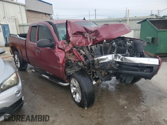 2007 Chevrolet Silverado 1500 LT w/1LT with VIN 1GCEC19007Z599753, listed as a Copart auction lot 88980085 with 215,387 mi miles and Non Repairable. Bid and sale history available at carsss.com. Image 4.