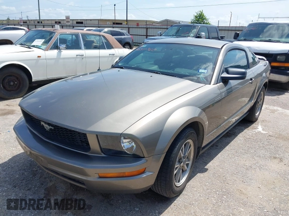 2005 Ford Mustang Deluxe with VIN 1ZVFT80NX55145615, listed as a IAAI auction lot 42511360 with 236,242 mi miles and . Bid and sale history available at DreamBid. Image 2.