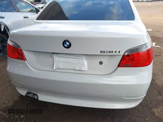 2007 BMW 5 Series 530i with VIN WBANE73537CM56751, listed as a IAAI auction lot 41461577 with 218,059 mi miles. Bid and sale history available at carsss.com. Image 16.